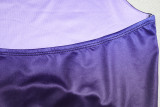 Sleeveless Backless Vest Split Half Skirt Two-piece Set