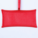 Mesh Splicing Lace Eyelash Metal Chain Four Piece Set