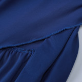 Off Shoulder Strapless Irregular Temperament Dress
