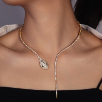Water Diamond Chain Necklace