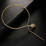 Water Diamond Chain Necklace