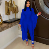 Solid Round Neck Jumpsuit