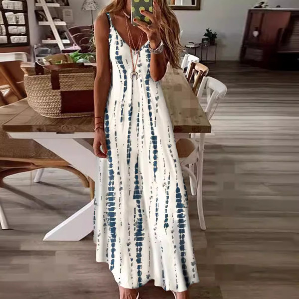 Tie Dye Printed Dress