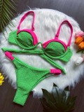 Splicing Bikini Swimsuits