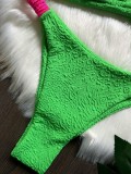 Splicing Bikini Swimsuits
