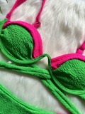 Splicing Bikini Swimsuits