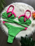 Splicing Bikini Swimsuits
