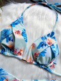 Printed Fringe Bikini Quick Selling Swimsuit