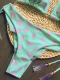 Printed Fringe Bikini Quick Selling Swimsuit