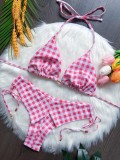 Printed Fringe Bikini Quick Selling Swimsuit