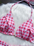 Printed Fringe Bikini Quick Selling Swimsuit