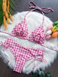 Printed Fringe Bikini Quick Selling Swimsuit