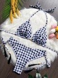 Printed Fringe Bikini Quick Selling Swimsuit