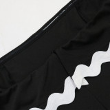 One Line Shoulder Bag Buttocks Slim Fit Dress
