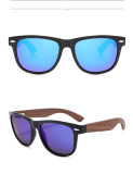 Wooden Sunglasses Vintage Bamboo and Wood Glasses Polarized Sun Protection Sunglasses