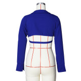 Flip Collar Short Shirt