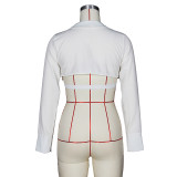 Flip Collar Short Shirt