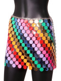 Bead Style Sexy Street Shooting Bead Skirt