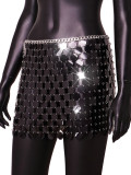 Bead Style Sexy Street Shooting Bead Skirt