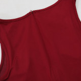 Tight Round Neck Sequined Hip Hugging Dress
