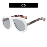 Large Frame Toad Glasses Personalized Hip-hop Sunglasses