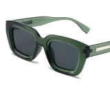 Metal Hinge Sunshade Full Frame Sunglasses and Glasses