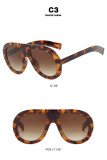 Large Frame Toad Glasses Personalized Hip-hop Sunglasses