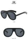 Large Frame Toad Glasses Personalized Hip-hop Sunglasses