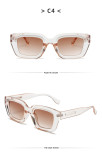 Metal Hinge Sunshade Full Frame Sunglasses and Glasses