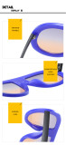 Large Frame Toad Glasses Personalized Hip-hop Sunglasses