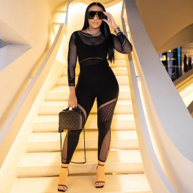 Seamless Tight Fitting Thick and High Elasticity Jumpsuit for Pants