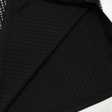 Sling Slit Hot Diamond Dress