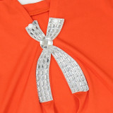 Short Sleeved Micro Flared Pants Fashion Two-piece Set