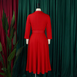 Solid Color Large Skirt Trade Dress