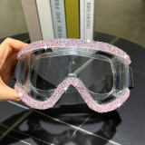 Eye Protection Cycling Diamond Studded Glasses