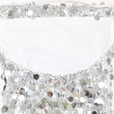 Strap Strap Large Bead Irregular Dress