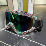 Eye Protection Cycling Diamond Studded Glasses