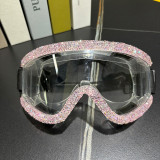Eye Protection Cycling Diamond Studded Glasses