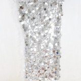 Strap Strap Large Bead Irregular Dress