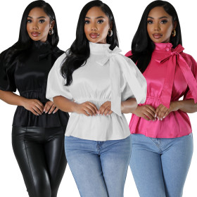 Casual Solid Color Shirt