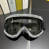 Eye Protection Cycling Diamond Studded Glasses