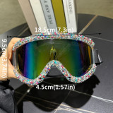 Eye Protection Cycling Diamond Studded Glasses