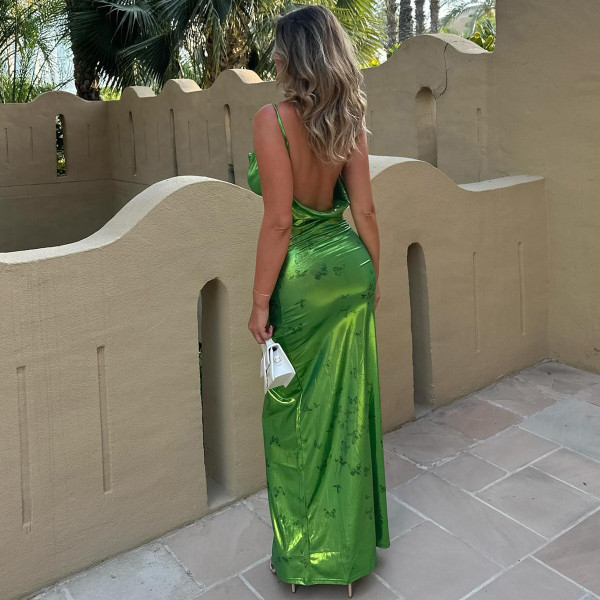 Backless Slim Fit Camisole Dress