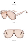 Conjoined Large Frame Sunglasses