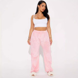 Elastic Elastic Loose Velvet Pants