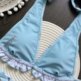 Bikini Lace Split Women's Swimsuit