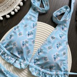 Bikini Lace Split Women's Swimsuit