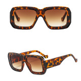 Box Wide Leg Sunglasses