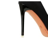 Silk Shallow Mouth Pointed Metal Rhinestone Bow Single Shoes