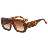 Box Wide Leg Sunglasses